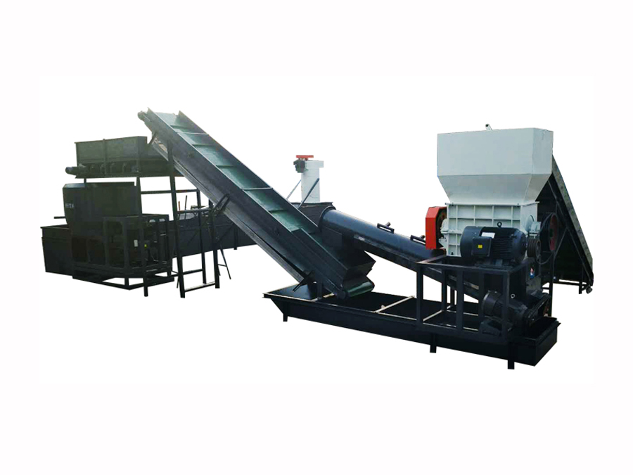 大型除标破洗生产线