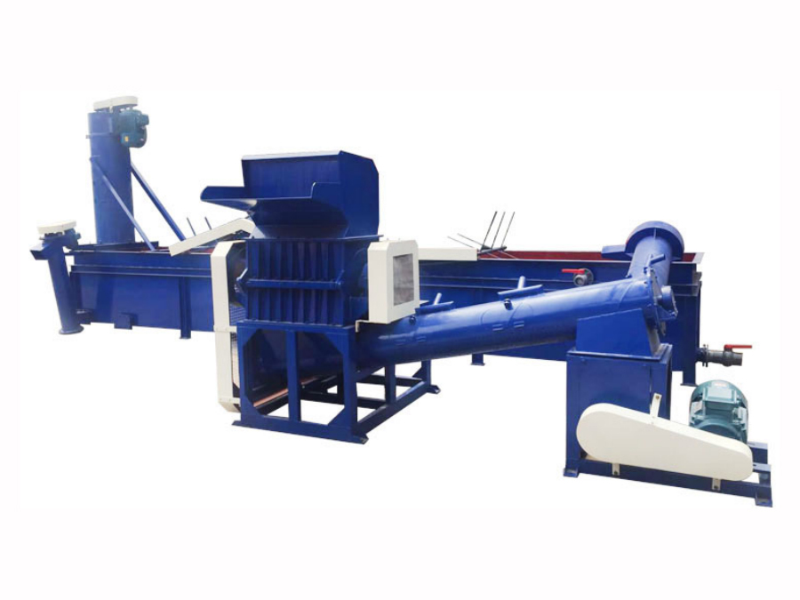 简易塑料膜破碎清洗脱水生产线